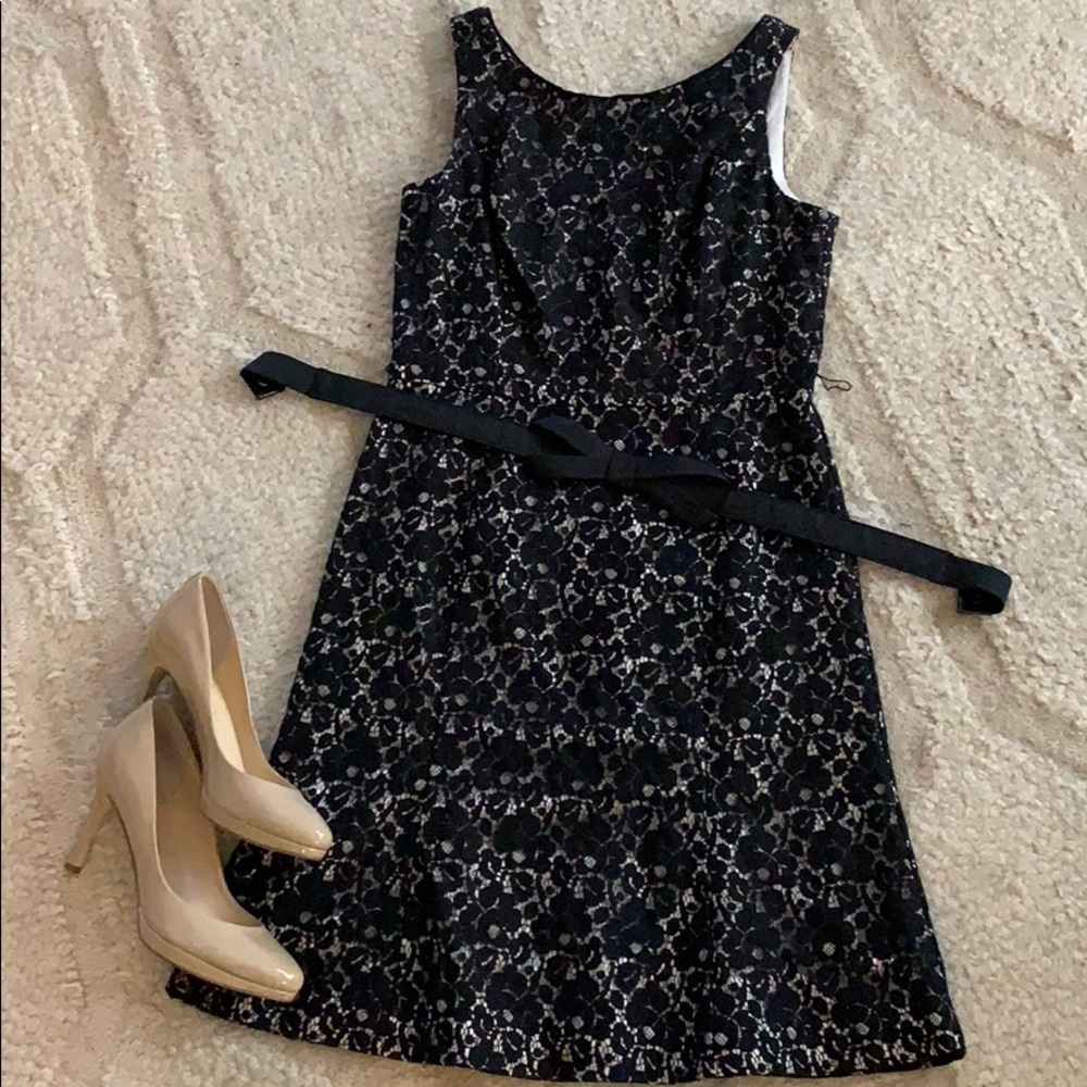 White House black market lace dress